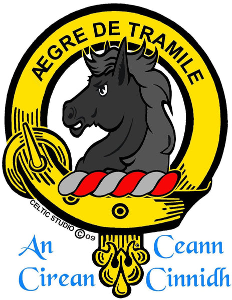 Tait Scottish Clan Crest Badge Tankard