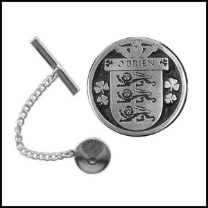 O'Brien Irish Coat of Arms Disk Lapel Pin/ Tie Tack