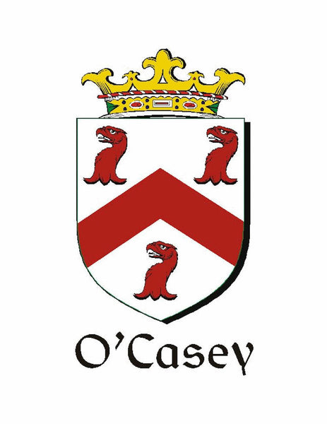 Casey Irish Family Coat Of Arms Celtic Cross Badge