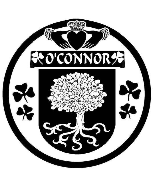 O'Connor Don Irish Coat of Arms Disk Lapel Pin/ Tie Tack