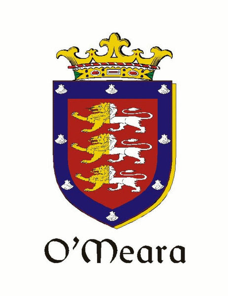 O'Marra Irish Coat of Arms Celtic Cross Badge