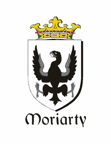 Moriarty Irish Coat of Arms Celtic Cross Badge