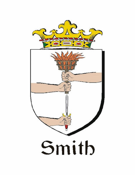 Smith Irish Coat of Arms Celtic Cross Badge