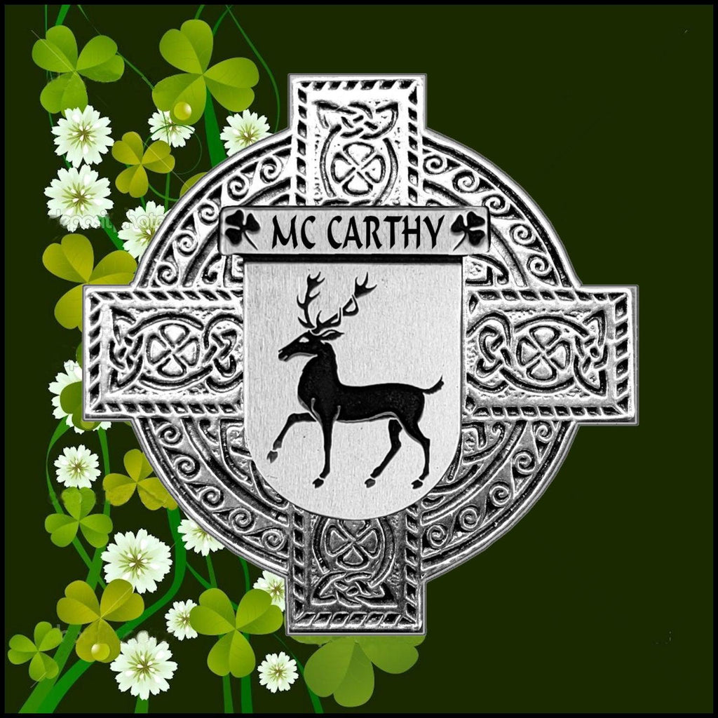 McCarthy Irish Coat of Arms 2024 Interlace Kilt Buckle