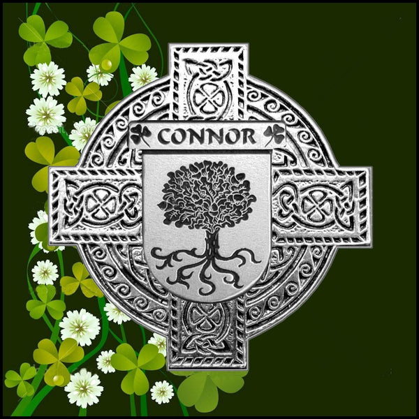Connor Don Coat of Arms Interlace Kilt Buckle IKBUC3