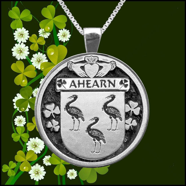Irish Coat of Arms Disk Pendants