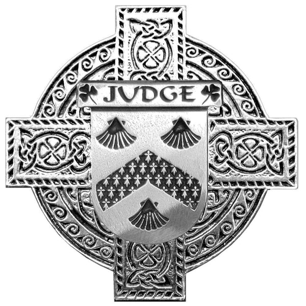 Judge Irish Coat of Arms Celtic Cross Badge