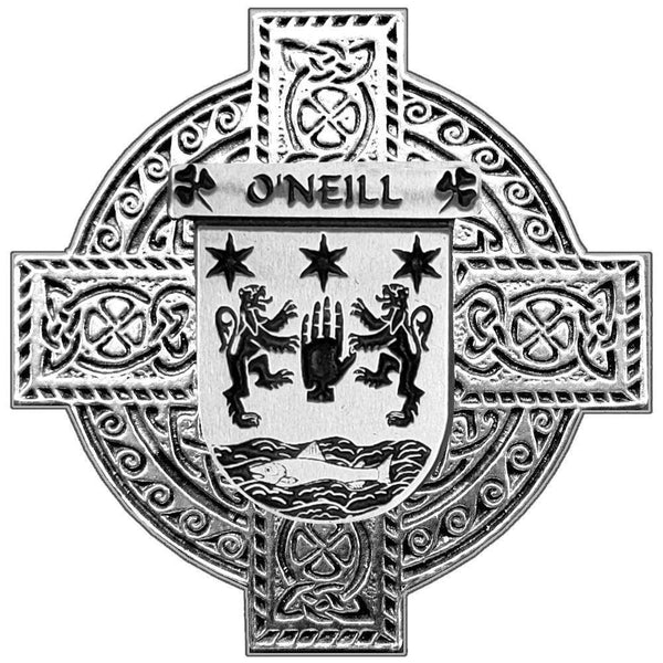 O'Neill Irish Coat of Arms Celtic Cross Badge