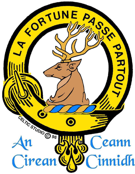 Rollo Clan Crest Scottish Cap Badge CB02
