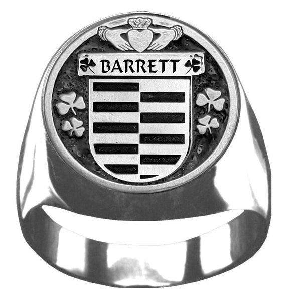 Barrett Irish Coat of Arms Gents Ring IC100