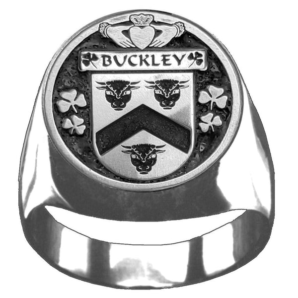 Buckley Irish Coat of Arms Gents Ring IC100