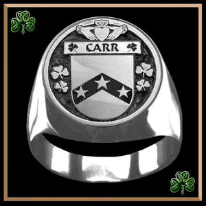 Carr Irish Coat of Arms Gents Ring IC100
