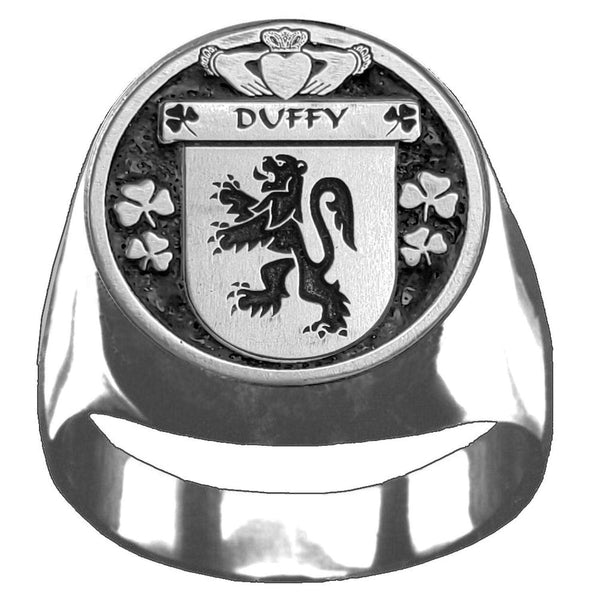 Duffy Irish Coat of Arms Gents Ring IC100