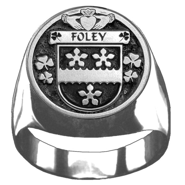 Foley Irish Coat of Arms Gents Ring IC100