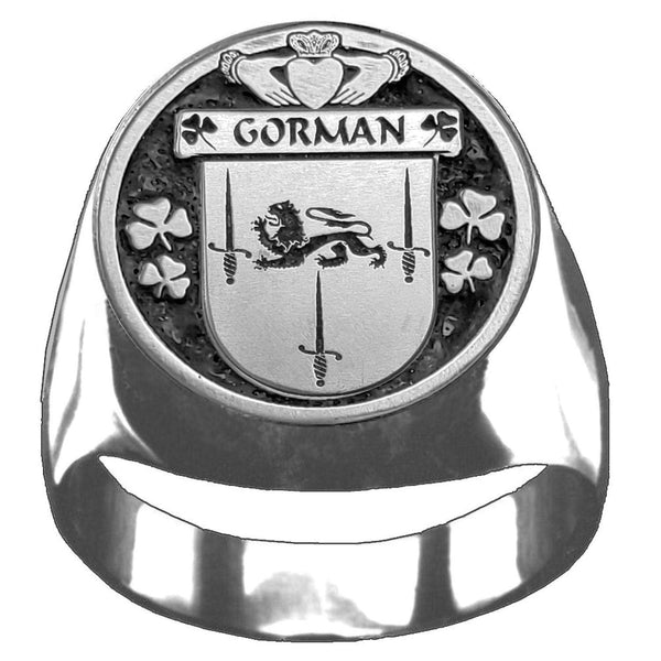 Gorman Irish Coat of Arms Gents Ring IC100
