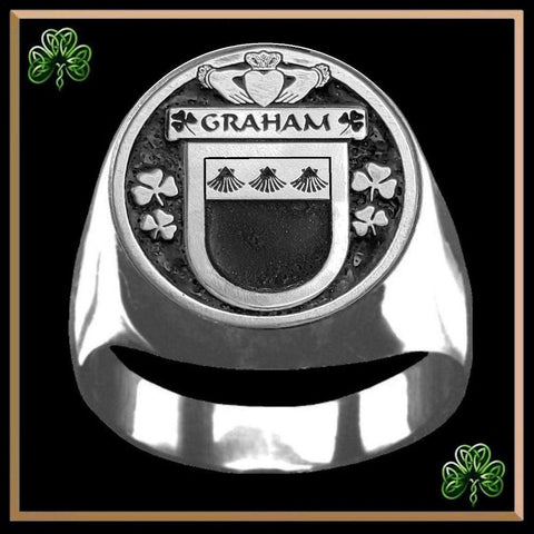 Graham Irish Coat of Arms Gents Ring IC100