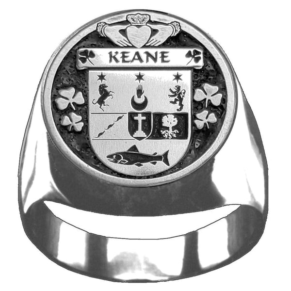 Keane Irish Coat of Arms Gents Ring IC100