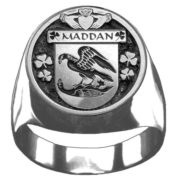 Maddan Irish Coat of Arms Gents Ring IC100