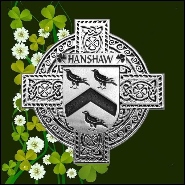 Hanshaw Irish Coat of Arms Sporran, Genuine Leather
