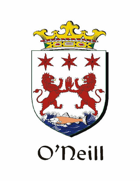O'Neill Irish Coat of Arms Sporran, Genuine Leather