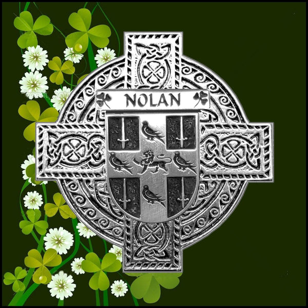 Nolan Irish Coat of Arms Sporran, Genuine Leather