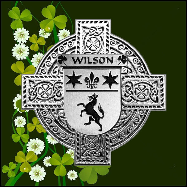 Wilson Irish Coat of Arms Sporran, Genuine Leather