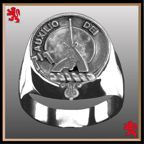 Muirhead Scottish Clan Crest Ring GC100  ~  Sterling Silver and Karat Gold