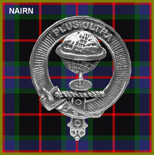 Nairn Crest Badge Beer Mug, Scottish Glass Tankard