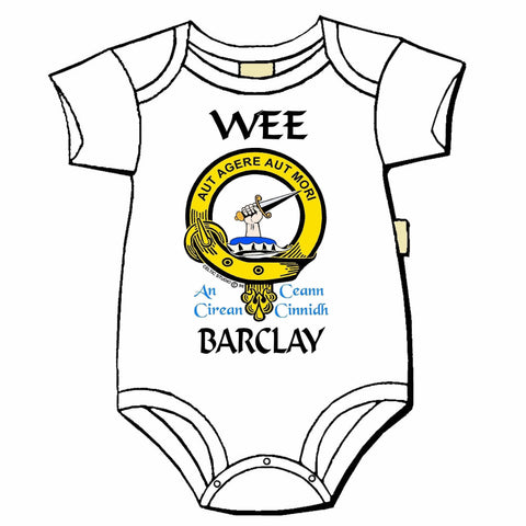 Barclay Scottish Clan Crest Baby Jumper
