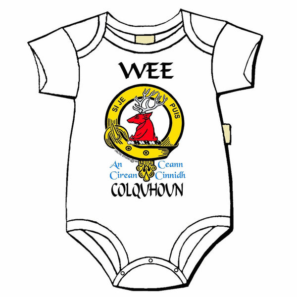 Colquhoun Scottish Clan Crest Baby Jumper