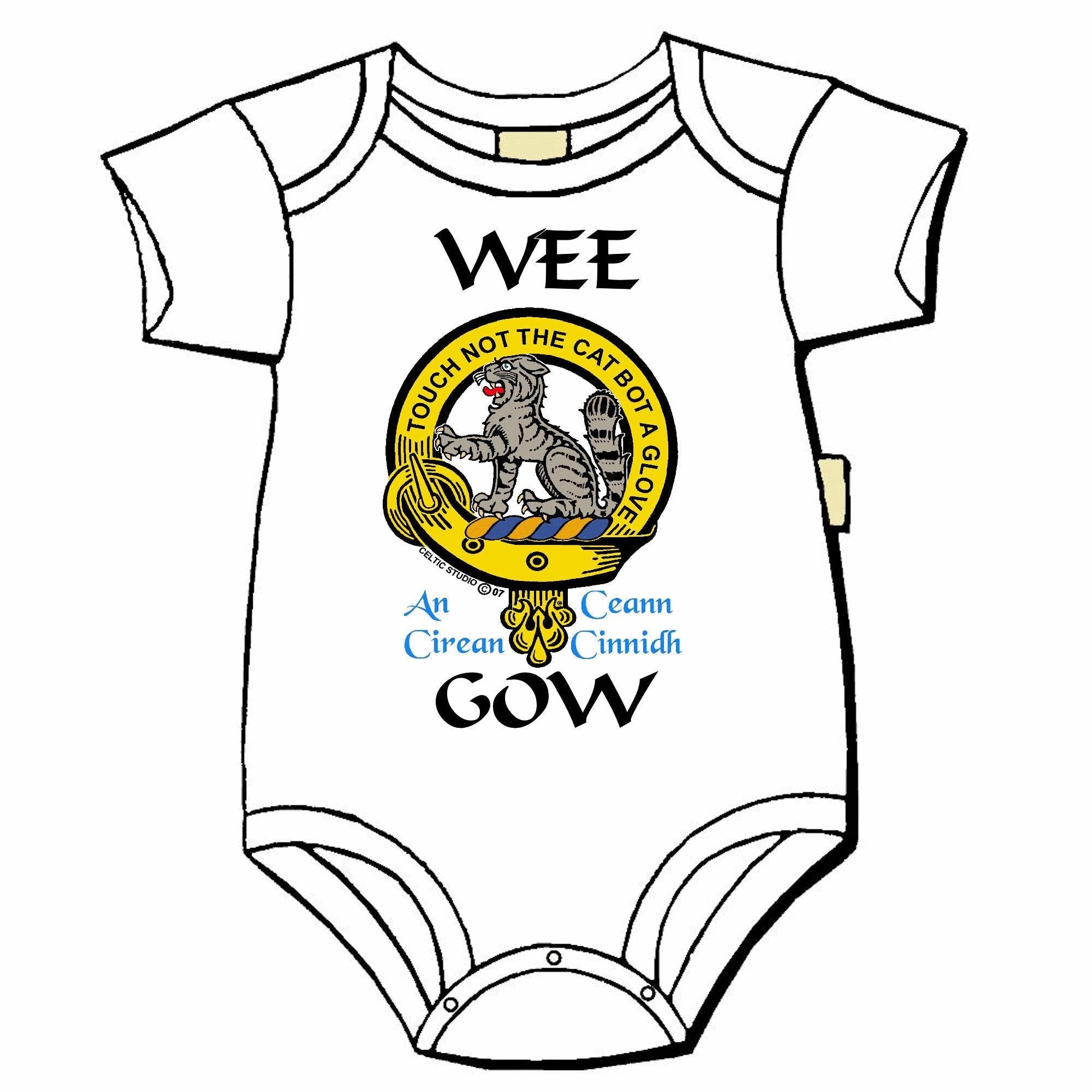 Gow Scottish Clan Crest Baby Jumper