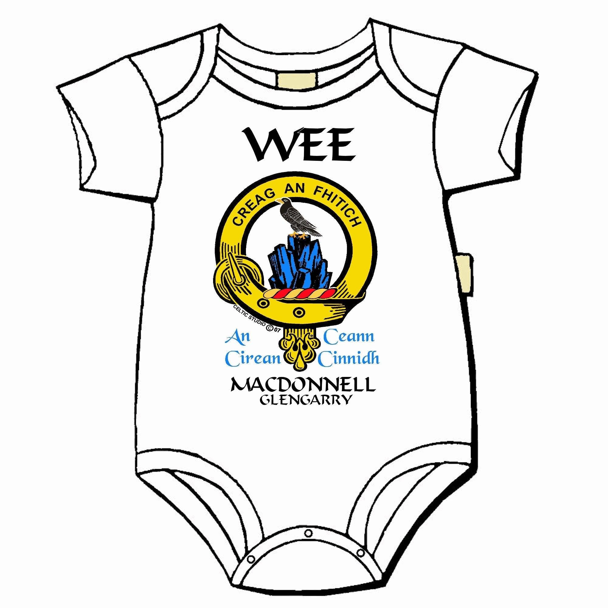 MacDonald (Glengarry) Scottish Clan Crest Baby Jumper