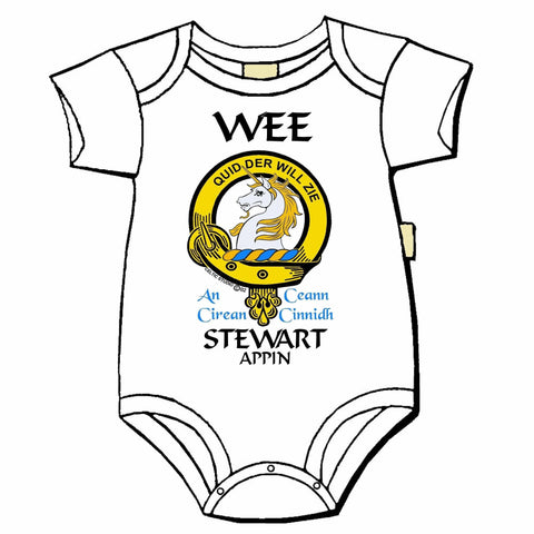 Stewart (Appin) Scottish Clan Crest Baby Jumper