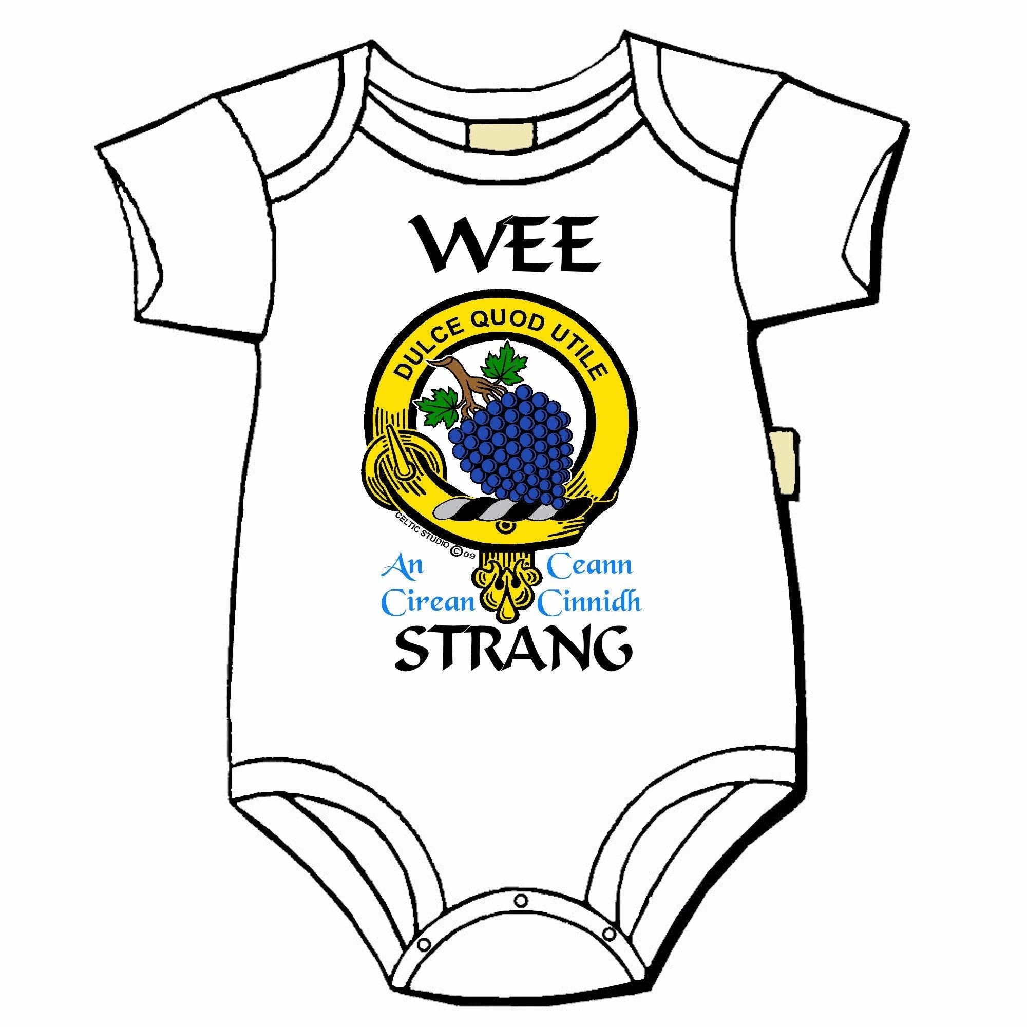 Strang Scottish Clan Crest Baby Jumper