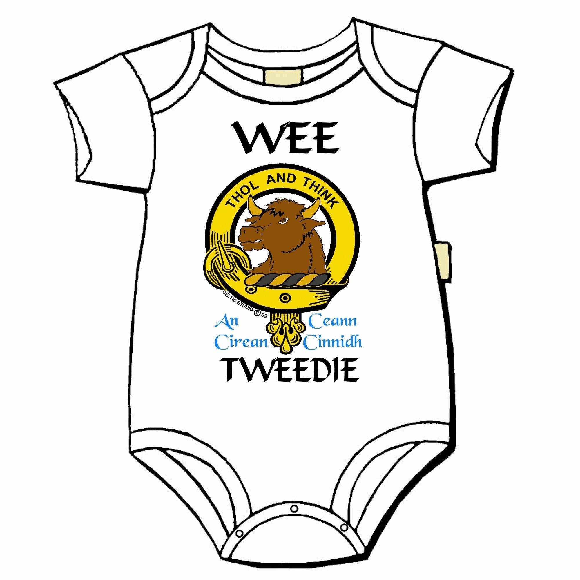 Twedie Scottish Clan Crest Baby Jumper