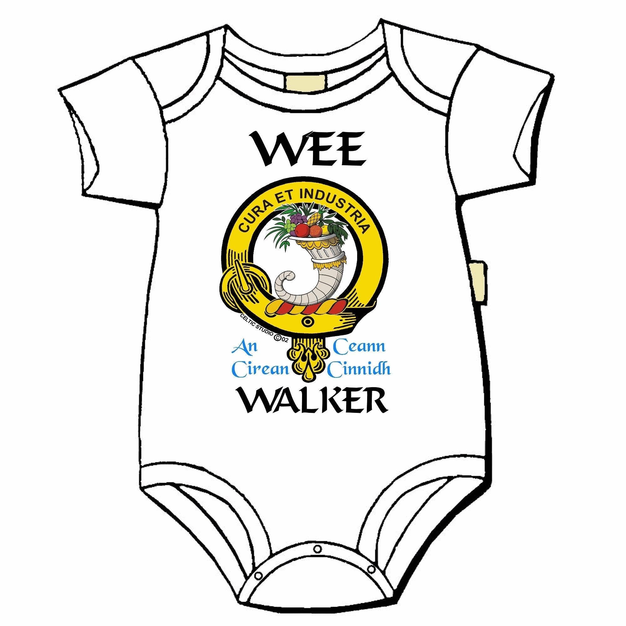 Walker Scottish Clan Crest Baby Jumper