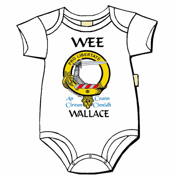Wallace Scottish Clan Crest Baby Jumper