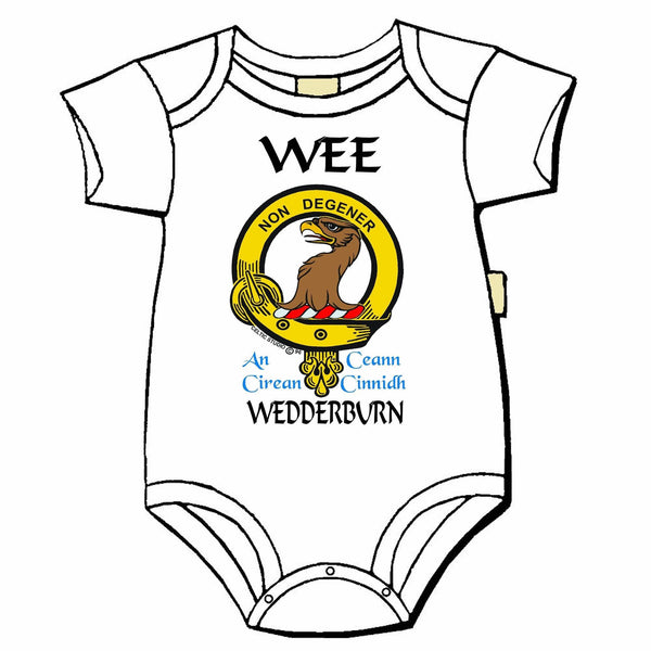 Wedderburn Scottish Clan Crest Baby Jumper