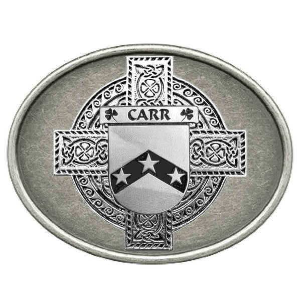 Carr Irish Coat of Arms Regular Buckle