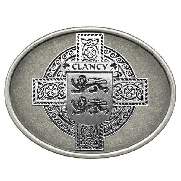 Clancy Irish Coat of Arms Regular Buckle