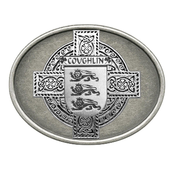 Coughlin Irish Coat of Arms Regular Buckle