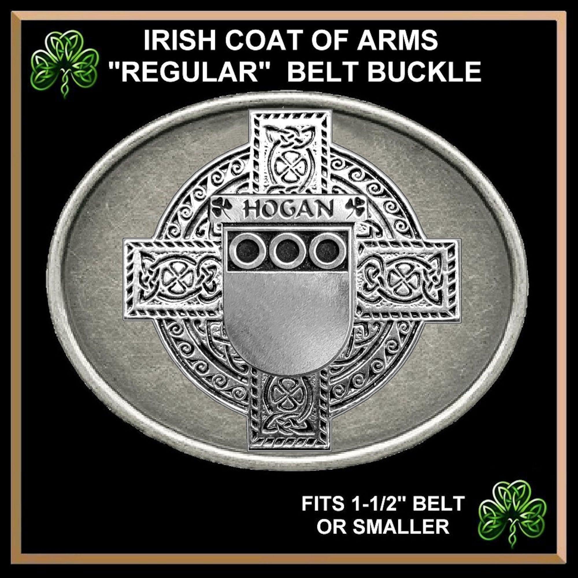 Hogan Irish Coat of Arms Regular Buckle