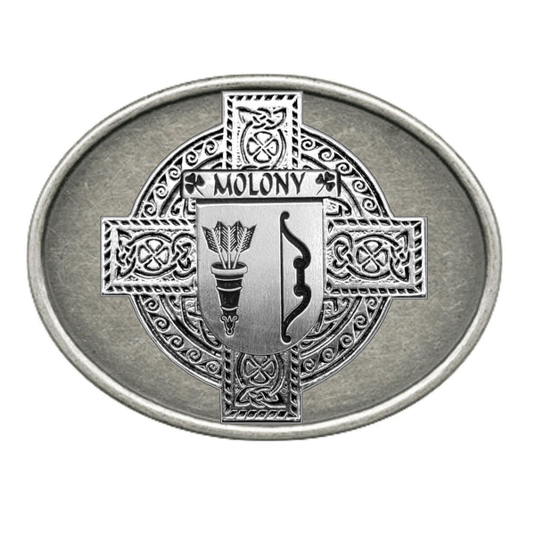 Molony Irish Coat of Arms Regular Buckle