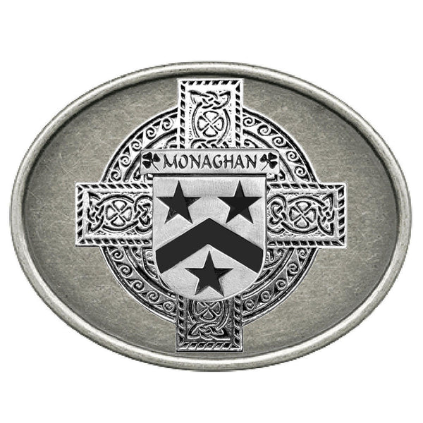 Monaghan Irish Coat of Arms Regular Buckle