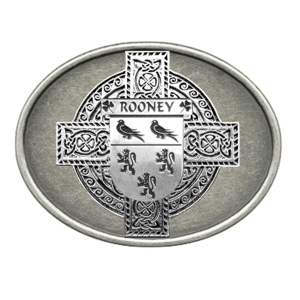 Rooney  Irish Coat of Arms Regular Buckle