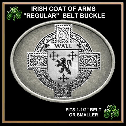 Wall Irish Coat of Arms Regular Buckle