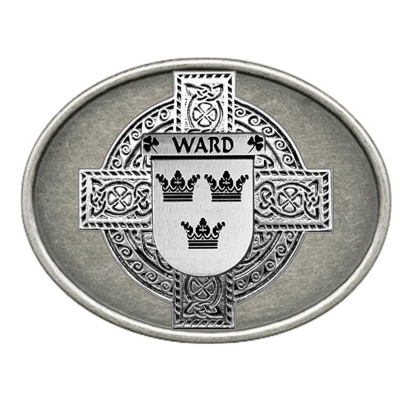 Ward Irish Coat of Arms Regular Buckle