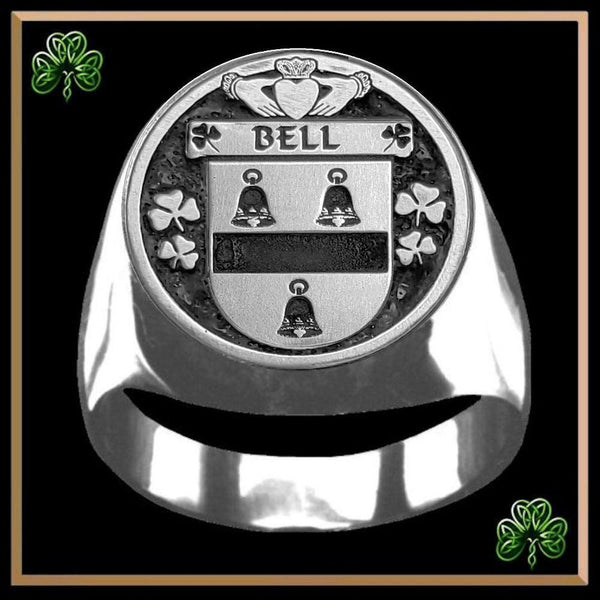 Bell Irish Coat of Arms Gents Ring IC100