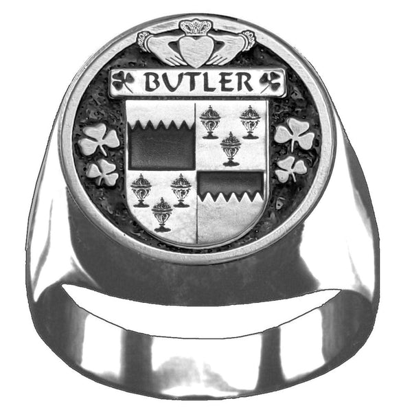 Butler Irish Coat of Arms Gents Ring IC100