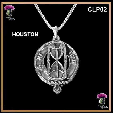 Houston Clan Crest Scottish Pendant CLP02